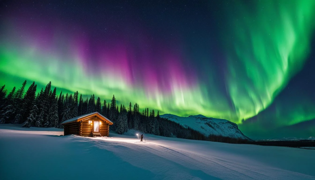 Northern Lights in Norway In Winter