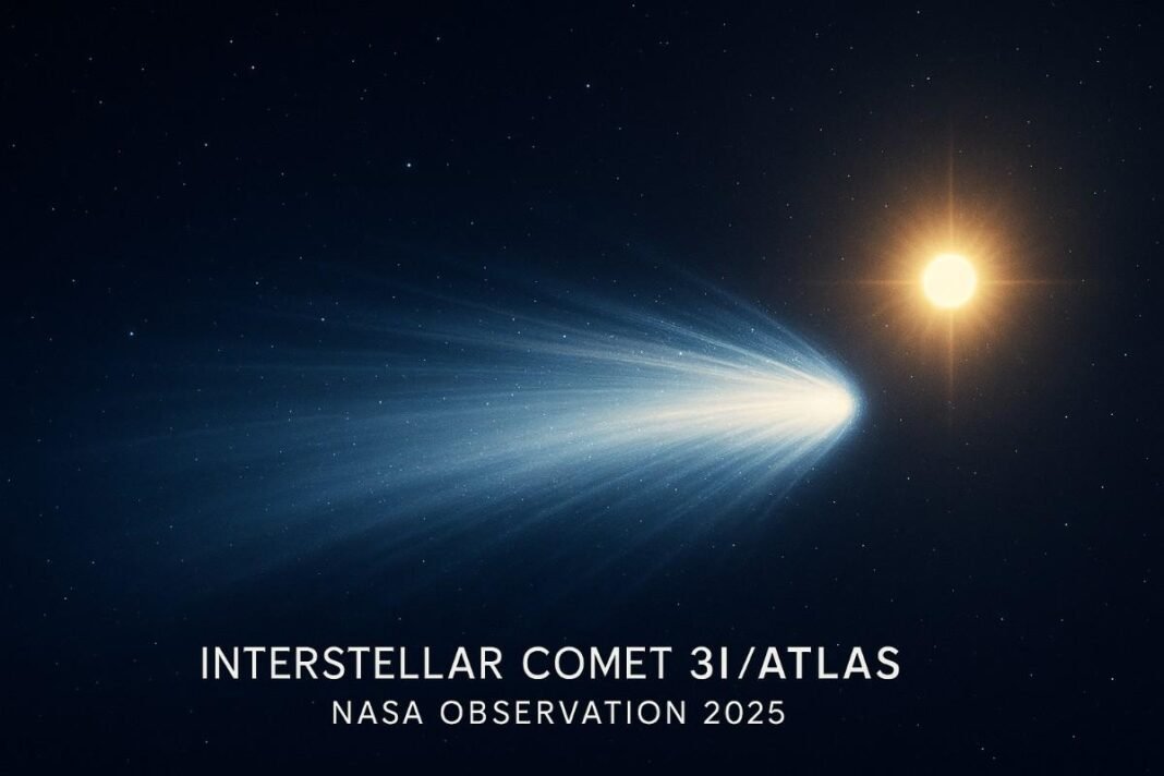 interstellar comet 3i atlas nasa