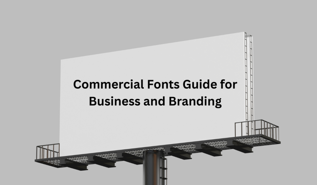 Commercial Fonts Guide for Business and Branding