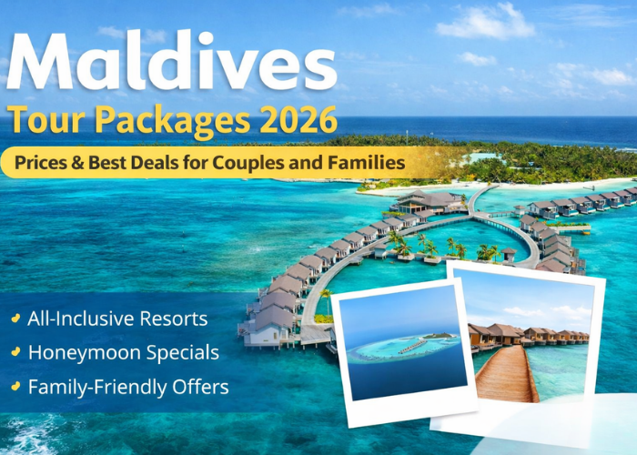Maldives Tour Package 2026: Prices, & Best Deals for Couples and Families