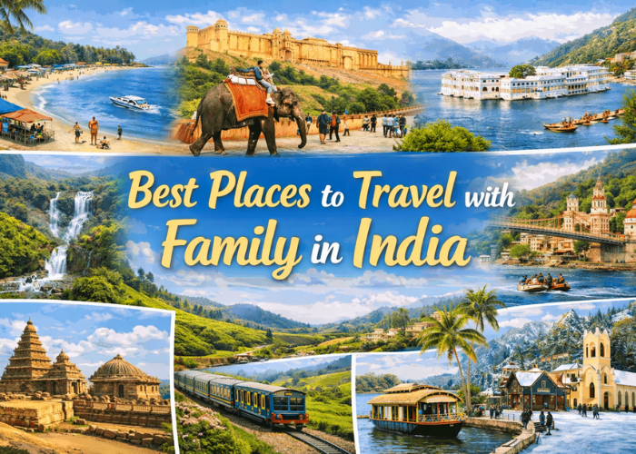 Best Places to Travel with Family in India