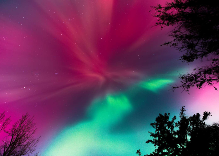 The Northern Lights are best watched when