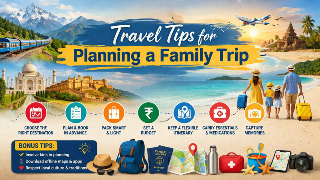 Travel Tips for Planning a Family Trip