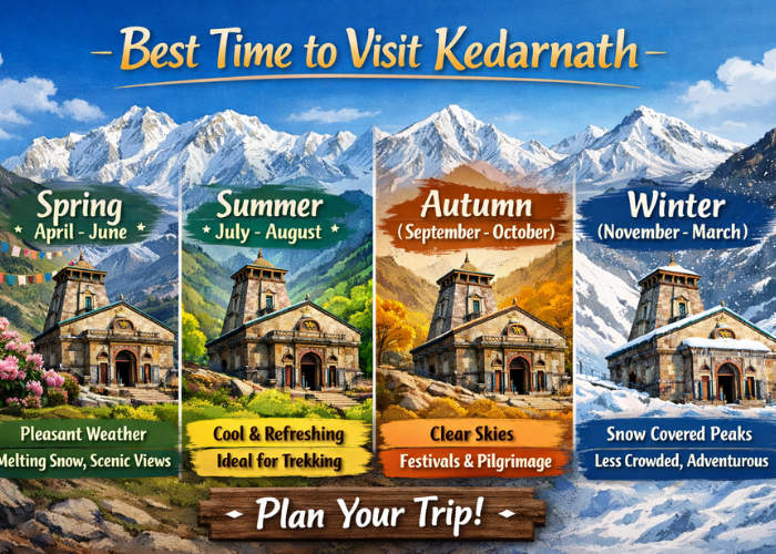 Best Time To Visit Kedarnath