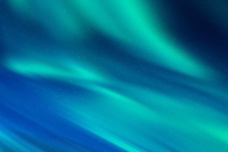 Vibrant colorful Aurora borealis background - great for wallpaper